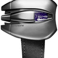 SpaceOne Jumping Hour Stainless Steel Purple