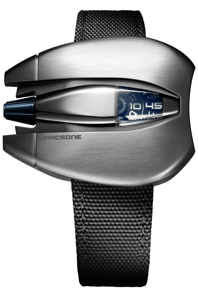 SpaceOne Jumping Hour Stainless Steel