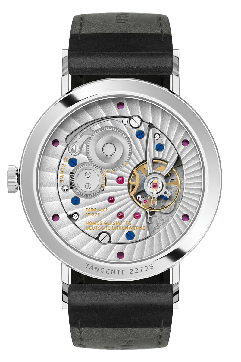 Nomos Glashütte Tangente 2Date Blue 136