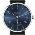 Nomos Glashütte Tangente 2Date Blue 136