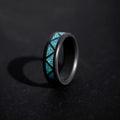 Elysium Black Diamond Ares Blue Opal Triangle Pattern Inlay