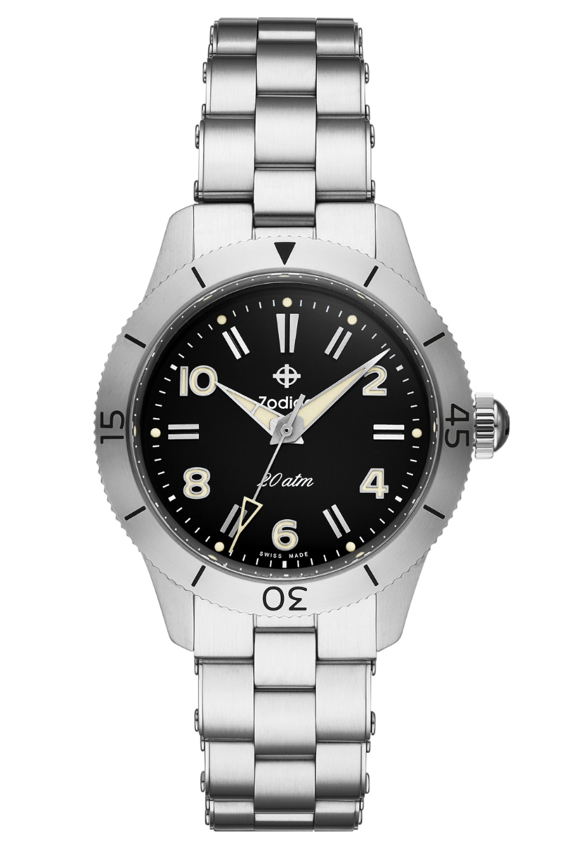 Zodiac Ref. 691 'Unsigned' Sea Wolf ZO0001 – Topper Fine Jewelers Zodiac Ref. 691 'Unsigned' Sea Wolf ZO0001 – Topper Fine Jewelers