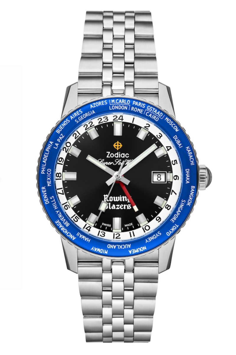Zodiac Super Sea Wolf World Time Rowing Blazers Limited Edition Zodiac Super Sea Wolf World Time Rowing Blazers Limited Edition