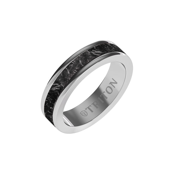 Triton Tungsten Carbide with Forged Carbon Ring 11-6195CCF6-G