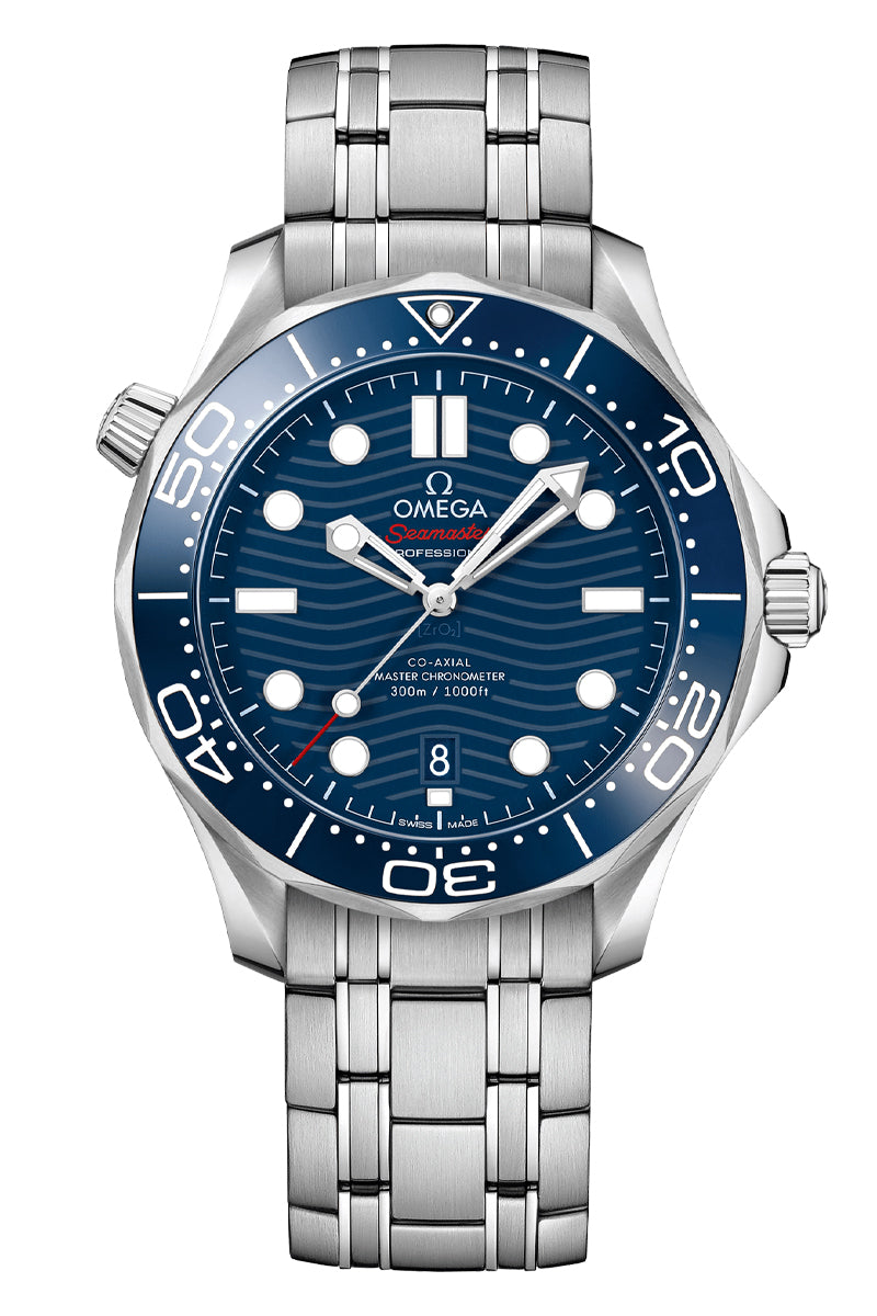 Seamaster Diver 300M Master Co-Axial 42 Stainless Steel / Blue / Bracelet