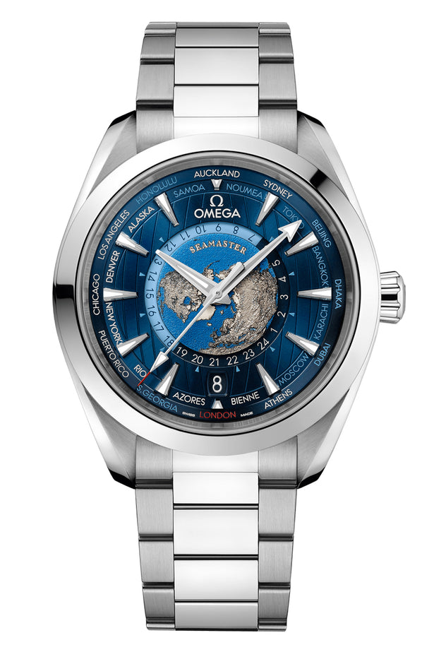 Omega Seamaster Aqua Terra 41 Worldtimer