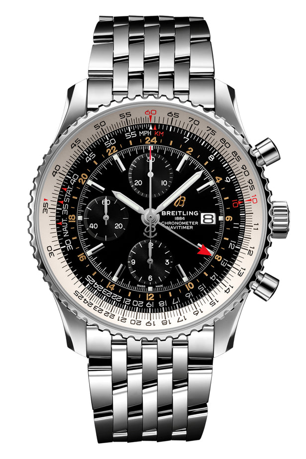 Breitling Navitimer Chronograph GMT 46 A24322121B2A1