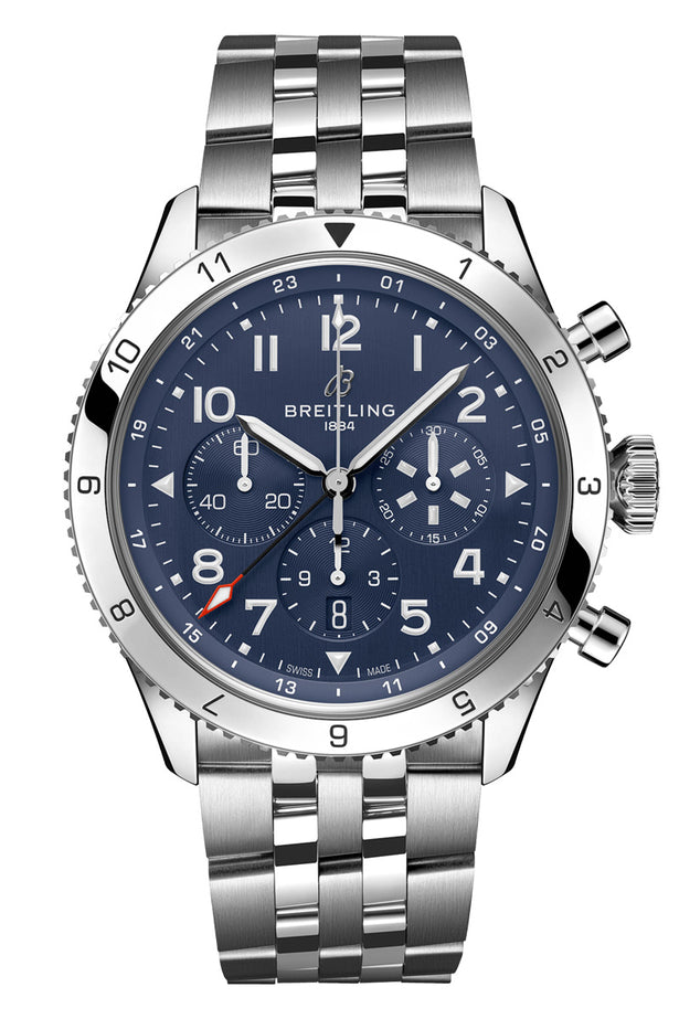 Breitling Super AVI B04 Chronograph GMT 46 Tribute to Vought F4U Corsair AB04451A1C1A1