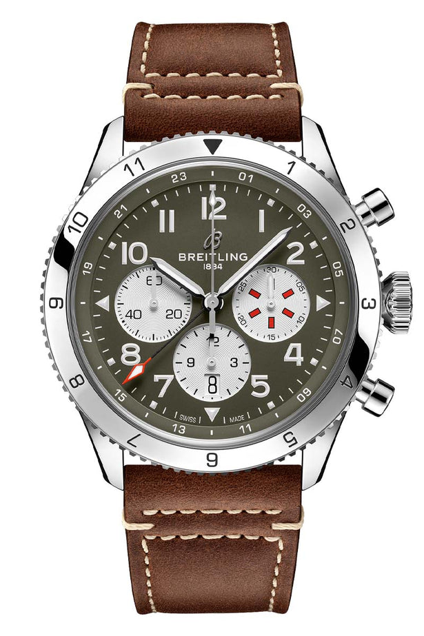 Breitling Super AVI B04 Chronograph GMT Curtiss Warhawk AB04452A1L1X1