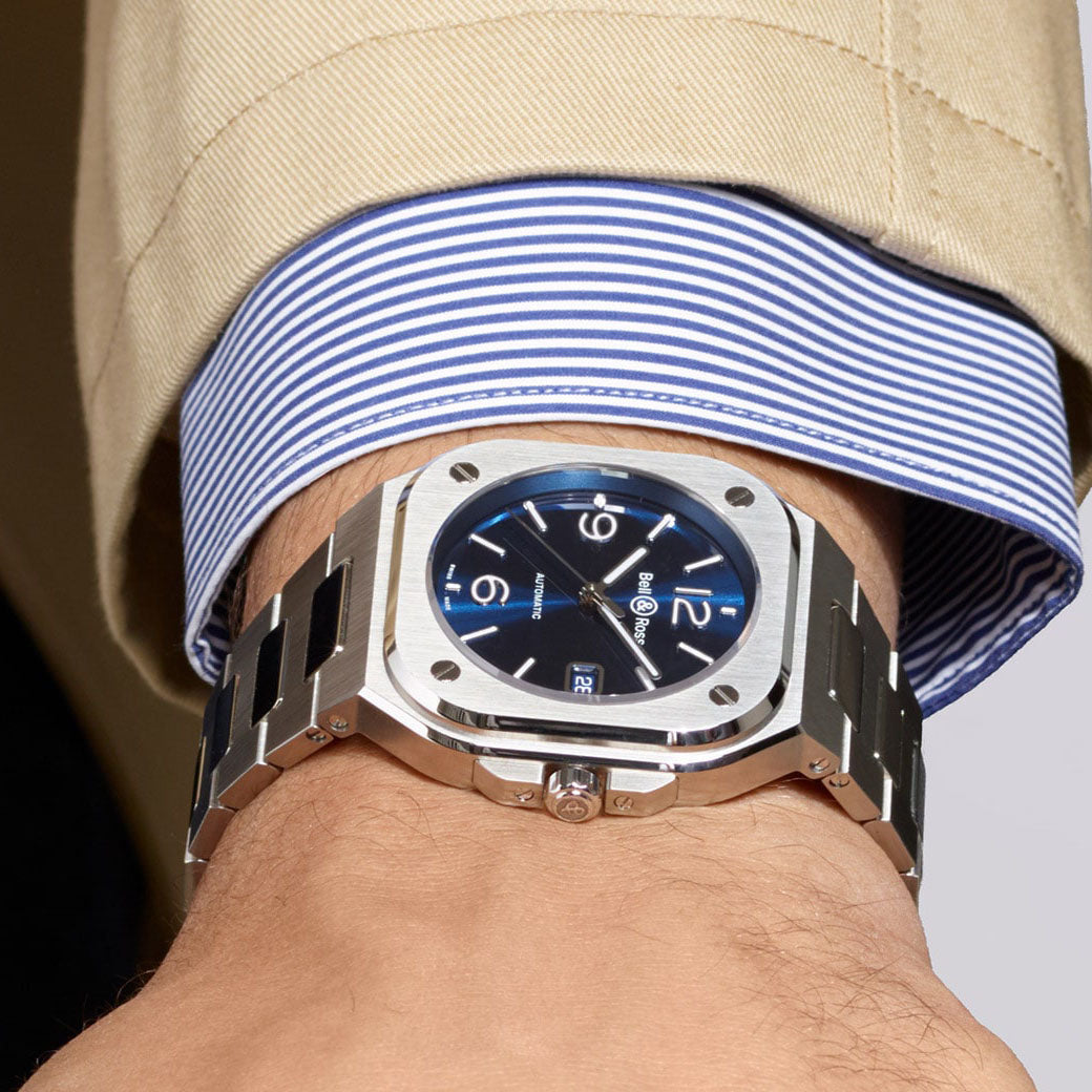 Bell & Ross BR05 Auto Blue Steel BR05A-BLU-ST/SST