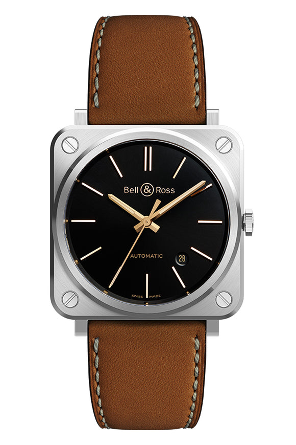 Bell & Ross BRS-92 Auto Golden Heritage BRS92-ST-G-HE/SCA