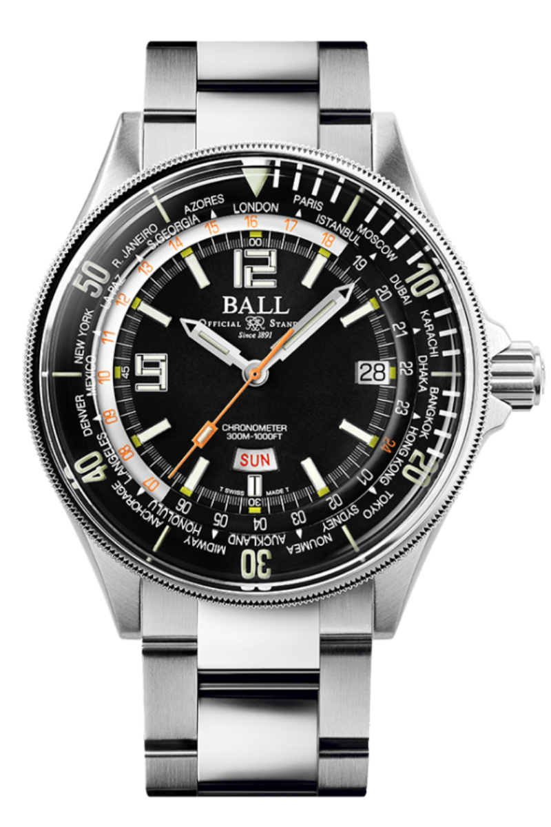 Ball Engineer Master II Diver Worldtime Engineer Master II Diver Worldtime DG2232A-SC-BK