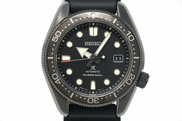 Pre-Owned Seiko Prospex Diver 'Black Series' Topper Limited SPB107