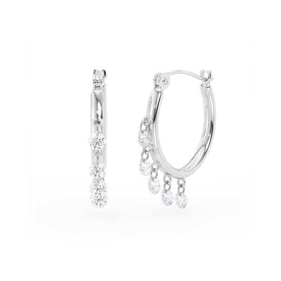 Aresa New York Lempicka No. 5 Diamond Earrings