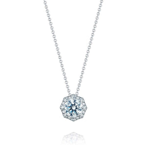Tacori Art Deco Bloom Diamond Necklace FP804RD65
