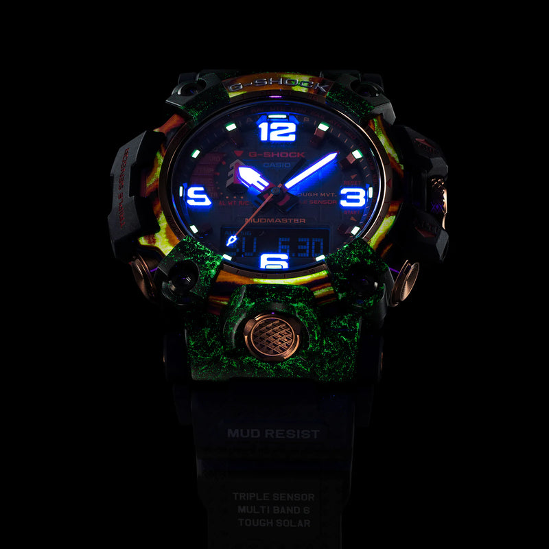 G-Shock Master of G Mudmaster 40th Anniversary Solar Flare Limited GWG2040FR-1A