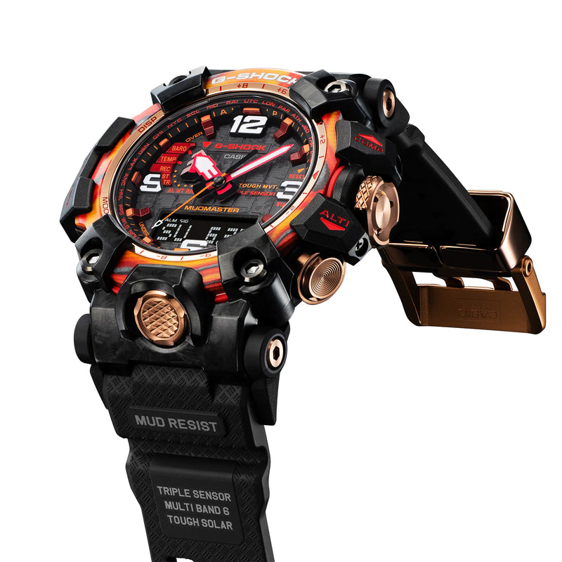 G-Shock Master of G Mudmaster 40th Anniversary Solar Flare Limited GWG2040FR-1A