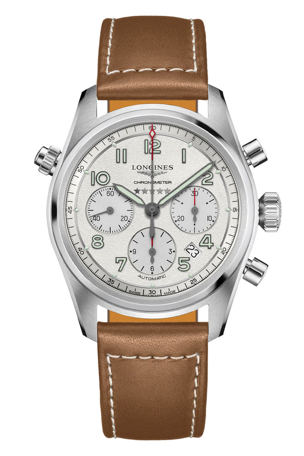 Longines Spirit 42mm Automatic Chronometer Chronograph L3.820.4.73.2