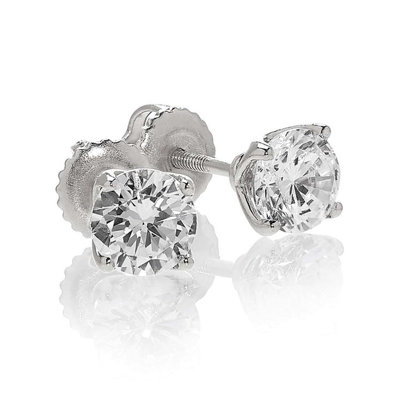 Topper Signature Lab Grown Diamond Stud Earrings 1.5 CT