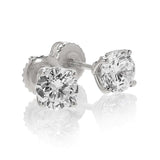 Topper Signature Lab Grown Diamond Stud Earrings 2 CT