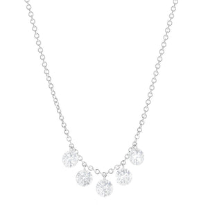 Aresa New York Lessing No. 5 Diamond Necklace