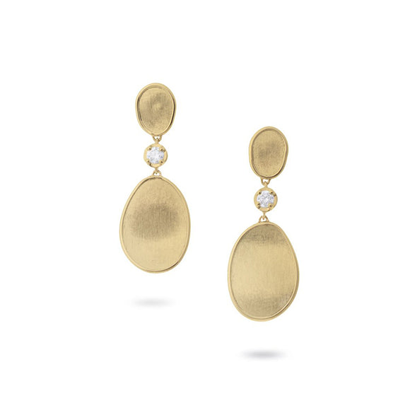 Marco Bicego Lunaria Yellow Gold Earrings OB1619BY
