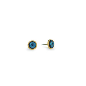 Marco Bicego Jaipur & London Blue Topaz Stud Earrings OB957-TPL01-Y