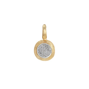 Marco Bicego Jaipur 18K Yellow Gold Small Pendant with Pave Diamonds PB1 B YW