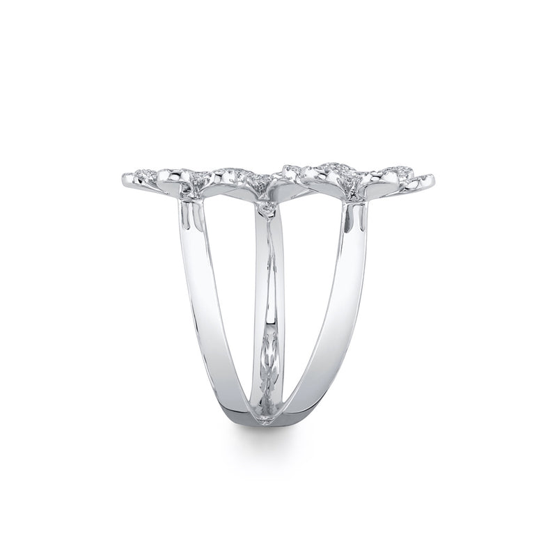 Shy Creation Diamond Flower Ring SC55007205