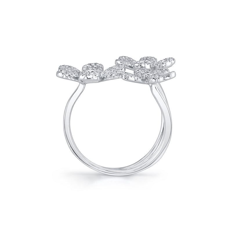 Shy Creation Diamond Flower Ring SC55007205