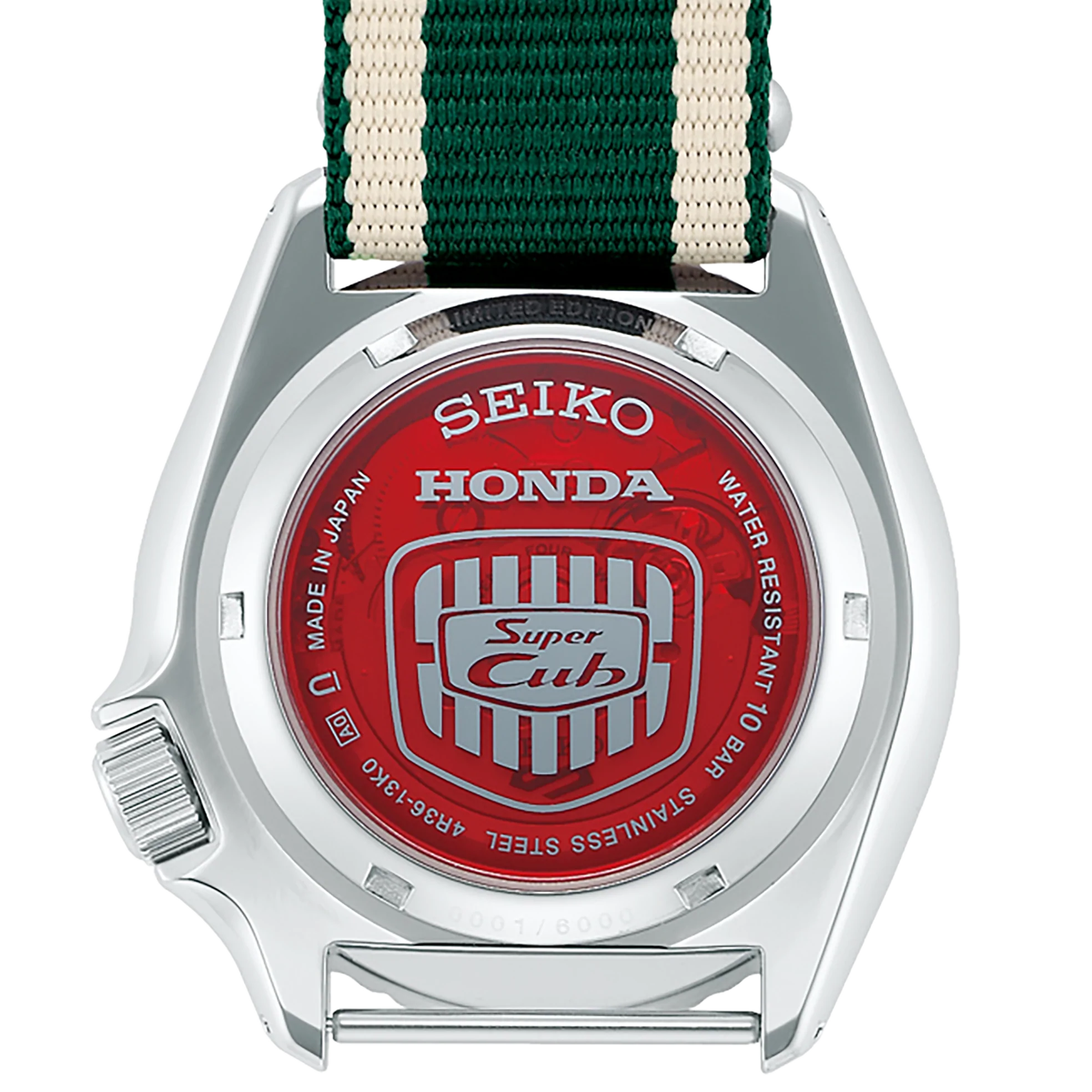 Seiko 5 Sports Honda Cub Limited Edition SRPJ49 Topper Fine Jewelers