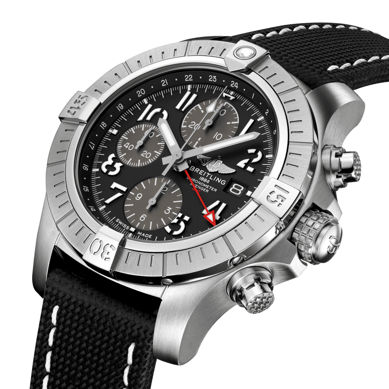 Breitling Avenger Chronograph GMT 45 A24315101B1X2