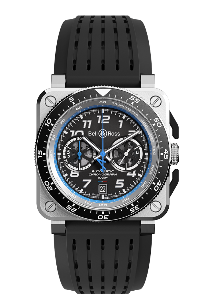 Bell Ross BR 03 94 A521 Chrono Alpine F1 Team BR0394 A521 SRB Topper Fine Jewelers