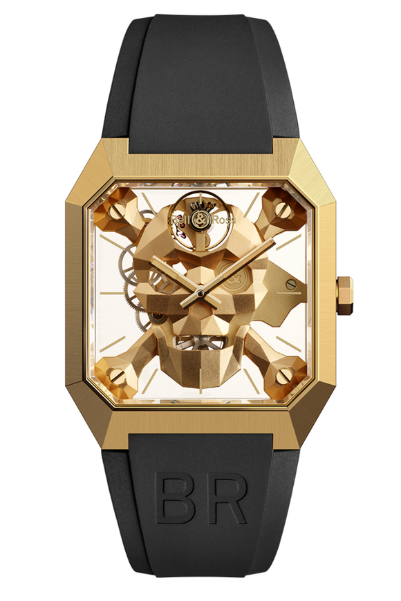Bell & Ross BR01 Cyber Skull Bronze Limited Edition BR01-CSK-BR/SRB