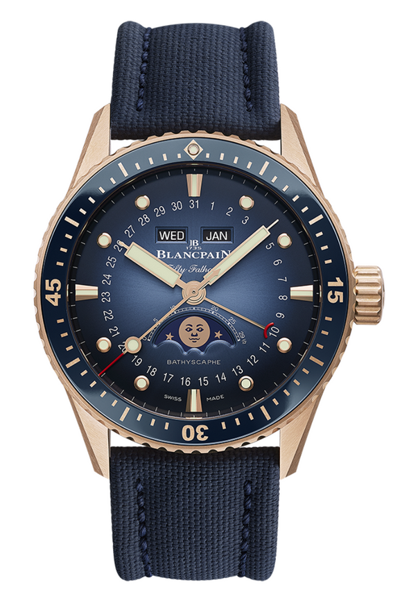 Blancpain bathyscaphe complete hot sale calendar