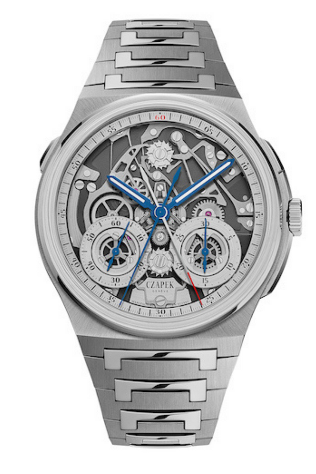 Czapek Antarctique Rattrapante Chronograph Skeleton