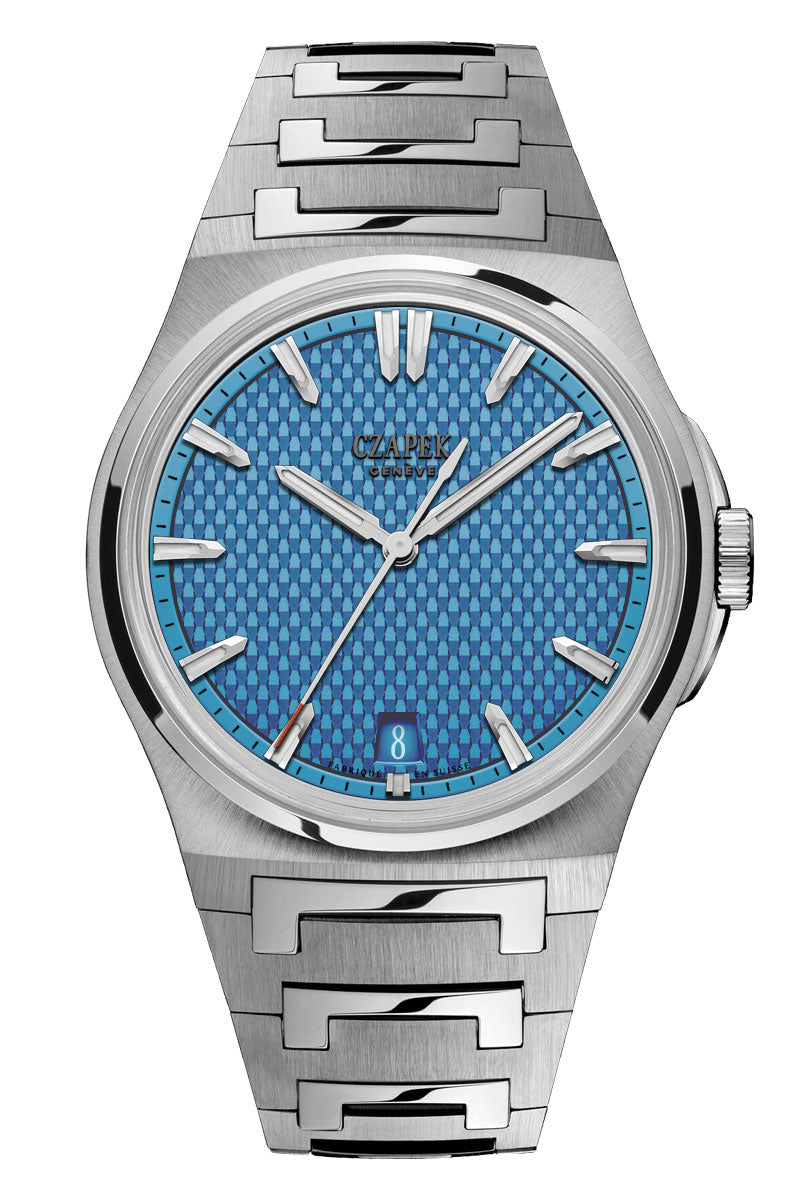 Czapek Antarctique Passage de Drake Glacier Blue