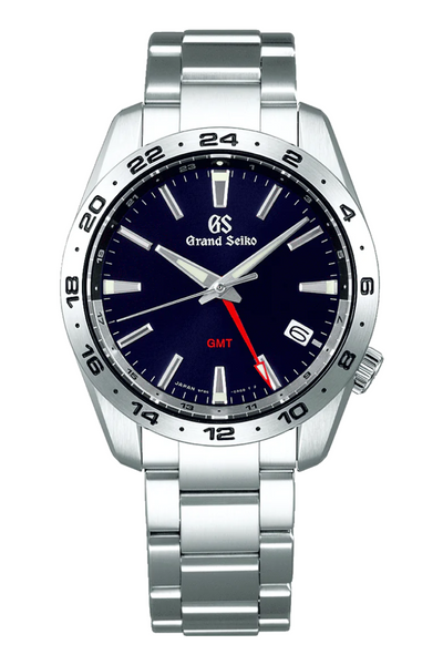 Grand Seiko 9F Quartz GMT SBGN029 – Topper Fine Jewelers Grand Seiko 9F Quartz GMT SBGN029 – Topper Fine Jewelers