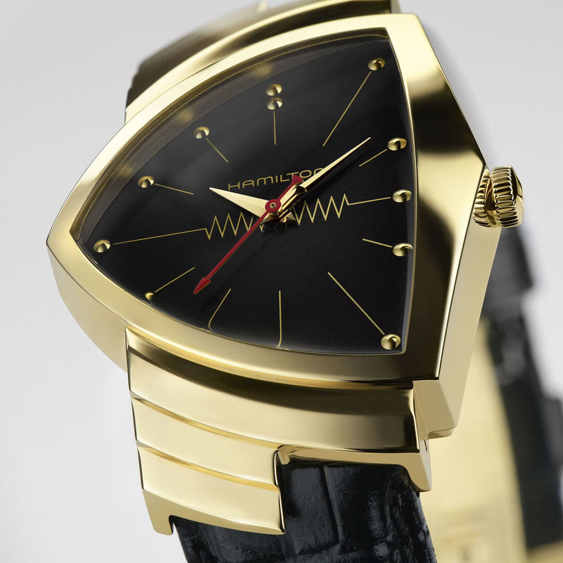 Hamilton Ventura Gold Quartz Limited Edition H24311730