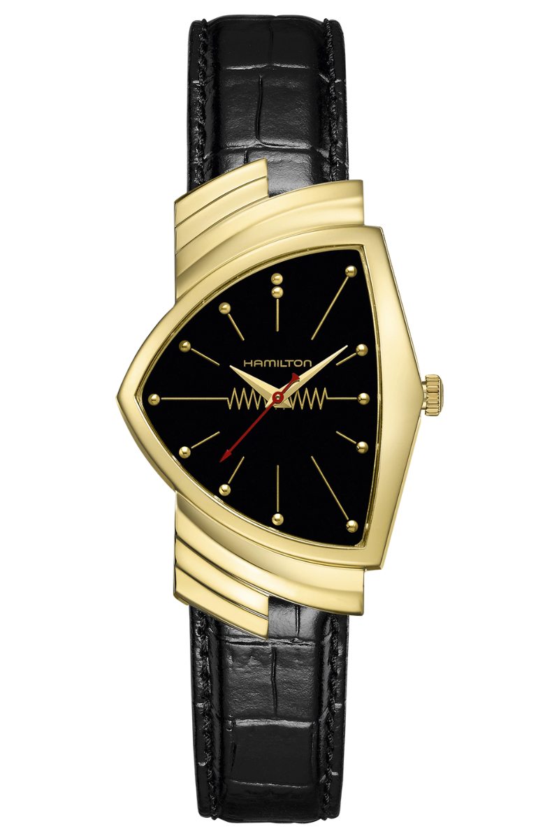 Hamilton Ventura Gold Quartz Limited Edition H24311730 Hamilton Ventura Gold Quartz Limited Edition H24311730
