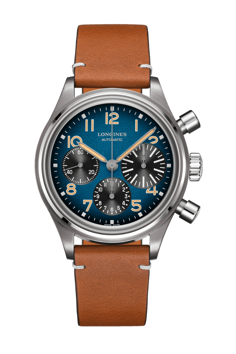 Longines Heritage Avigation BigEye Chronograph Titanium L2.816.1