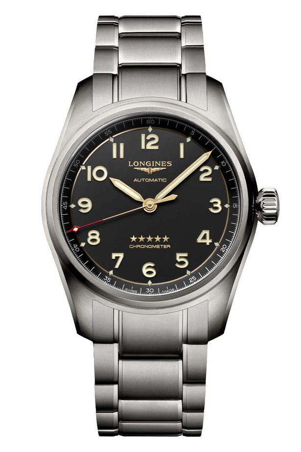 Longines Spirit 40mm Automatic Chronometer Titanium L3.810.1.53.6