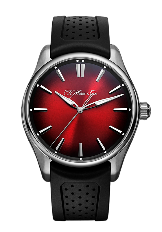 H. Moser & Cie Pioneer Centre Seconds Swiss Mad Red 3200-1207