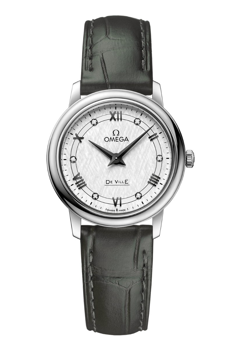 Omega De Ville Prestige Quartz Moneypenny 424.13.27.60.52.002 Topper Fine Jewelers