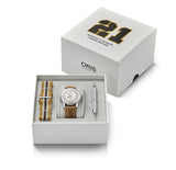 Oris Big Crown Pointer Date Roberto Clemente Limited Edition Watch 01 754 7741 4081-SET