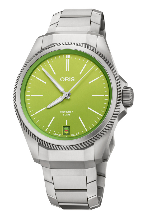 Oris ProPilot X Calibre 400 Kermit Edition 400 01 400 7778 7157-Set