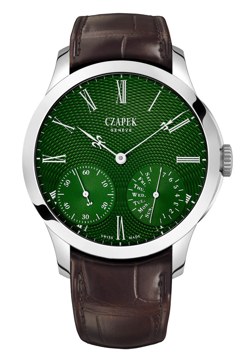 Czapek Quai des Bergues Emerald Green L