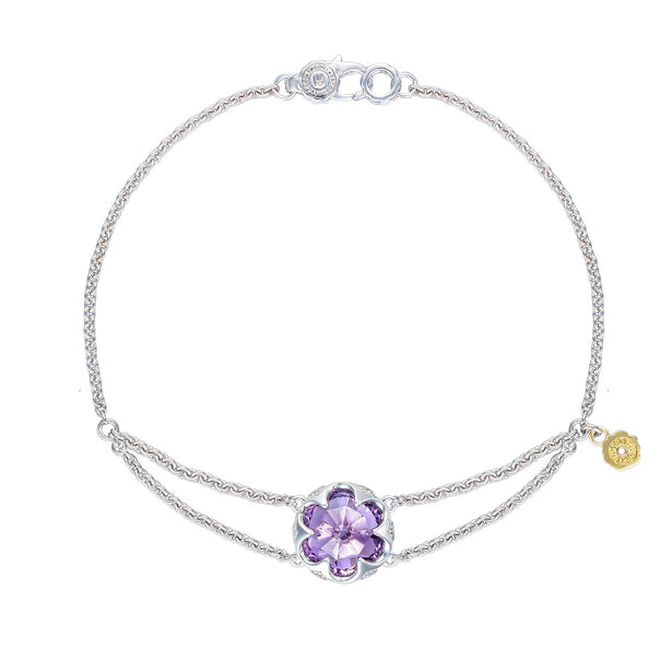 Tacori Sonoma Skies Silver split chain bracelet with amethyst