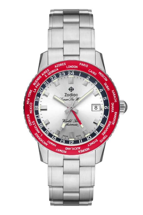 Zodiac Super Sea Wolf World Time Limited Edition ZO9410 – Topper 
